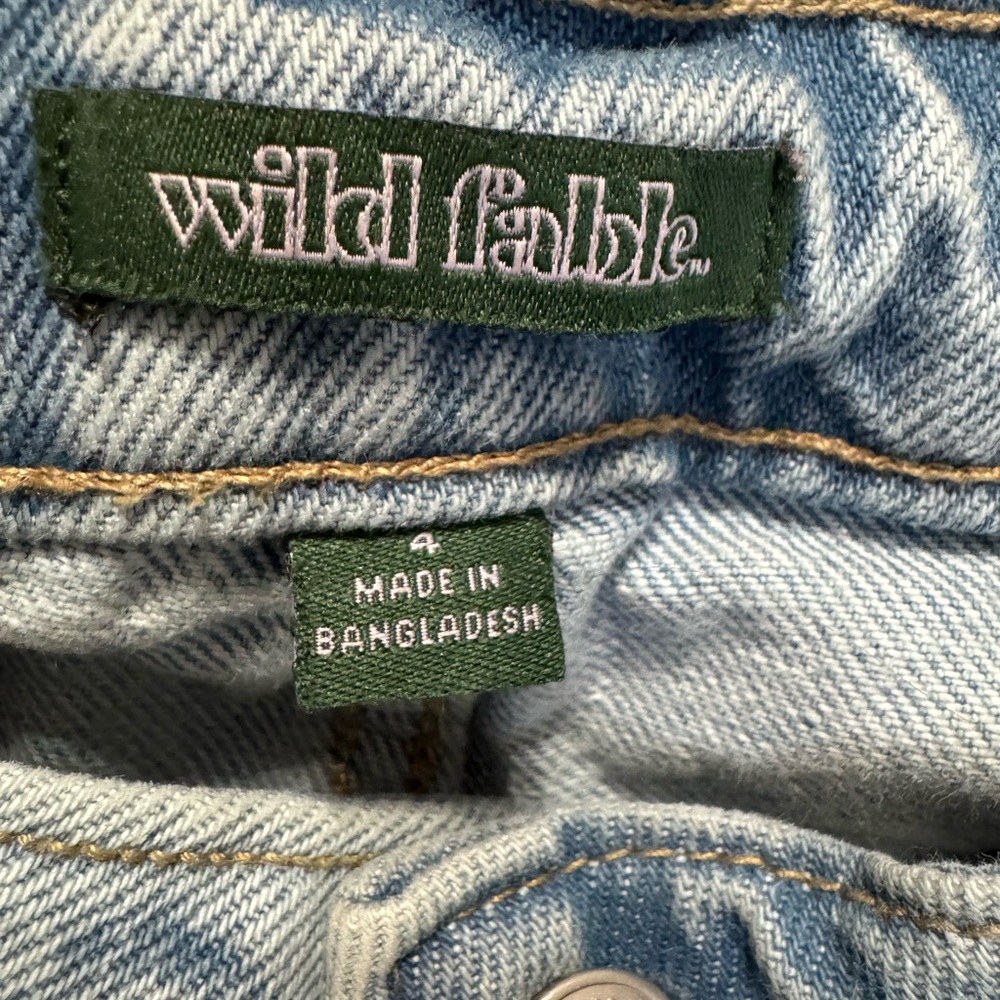 Wild Fable Light Blue Straight Leg Jeans - Picture 2 of 2